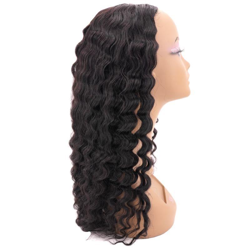 Brazilian Deep Wave U-Part Wig - Pairie's Luxuries in Beauty 